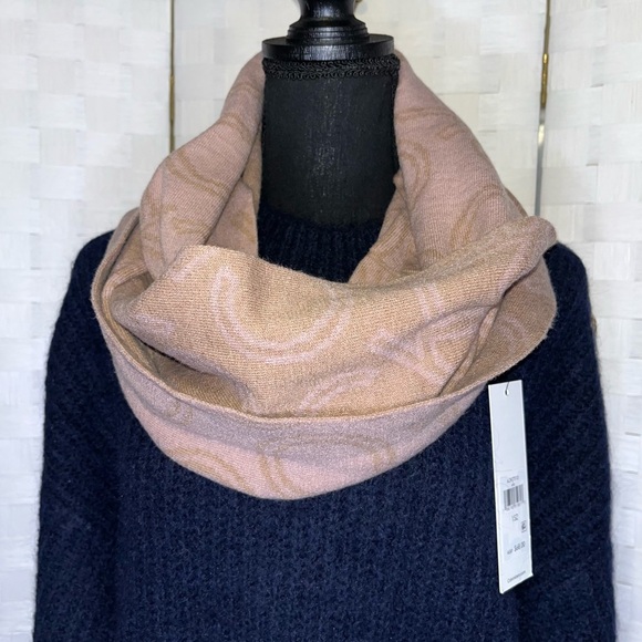 Calvin Klein Accessories - NWT Calvin Klein Womens Logo Infinity Loop Scarf Two Tone